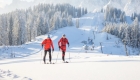 Tourskiers tijdens de Atomic Backland skitour in Dachstein West.
